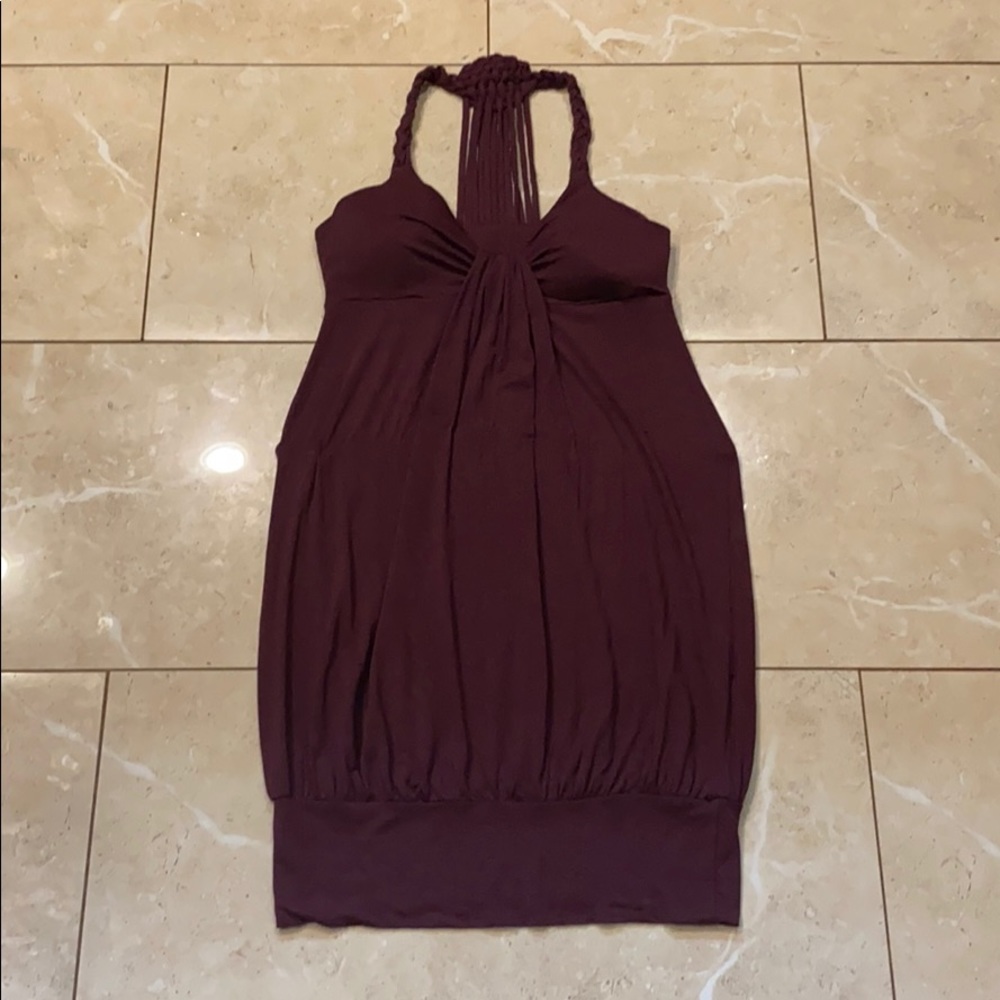 3/20 Purple mini bubble dress xs